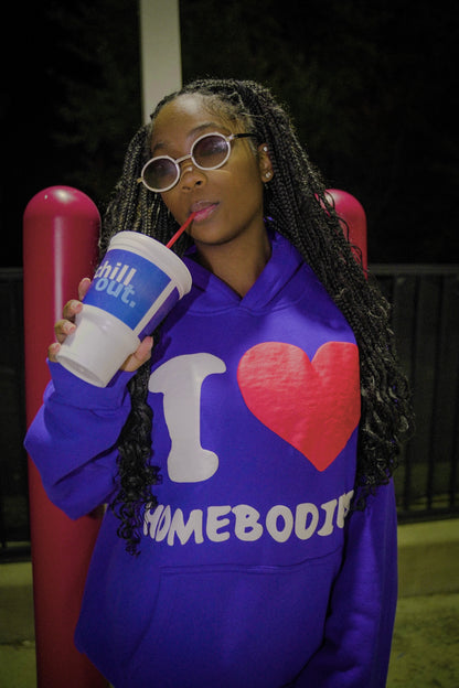 Stay at home Hoodie( OVERSIZED)